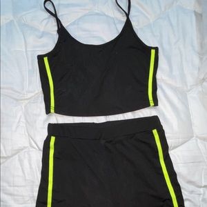 Biker Shorts and Top Set | Never Worn